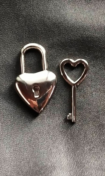 Heart Lock (with key)