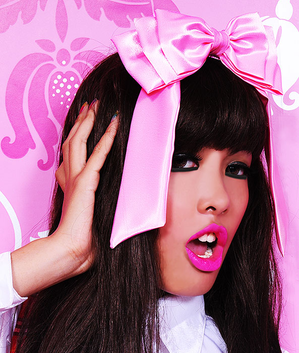 miss beauty bow pink 1
